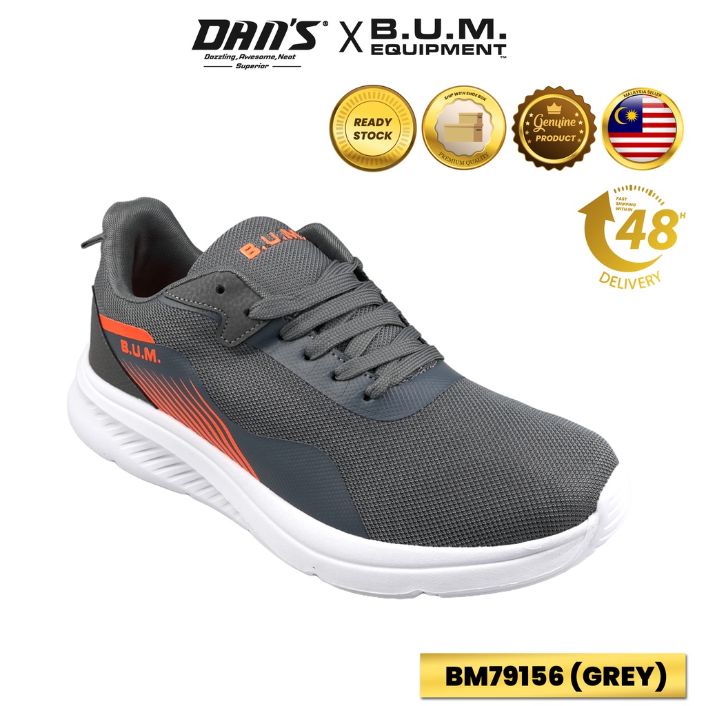 DANS x BUM Equipment Men's Sport Shoes - Black/Grey BM79155/BM79156 ...