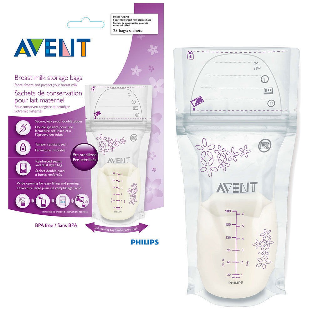 avent milk storage