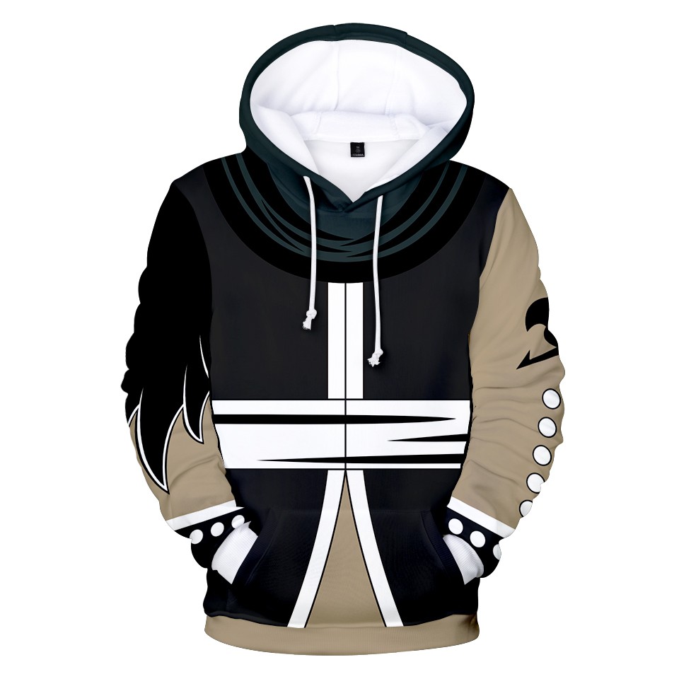 Hooded Anime Print Fairy Tail 3d Hoodies Men Casual Sweatshirts 3d Fairy Tail Hoodies Men Shopee Malaysia