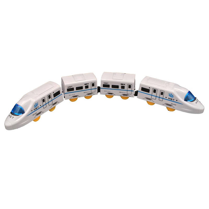 thumbnail image 2 of VISALY Electric Universal Simulation High Speed Railway Harmony Train Toy Toy Train Educational Toys Freely Assembled Model Train Set Electric Train 2 of 11