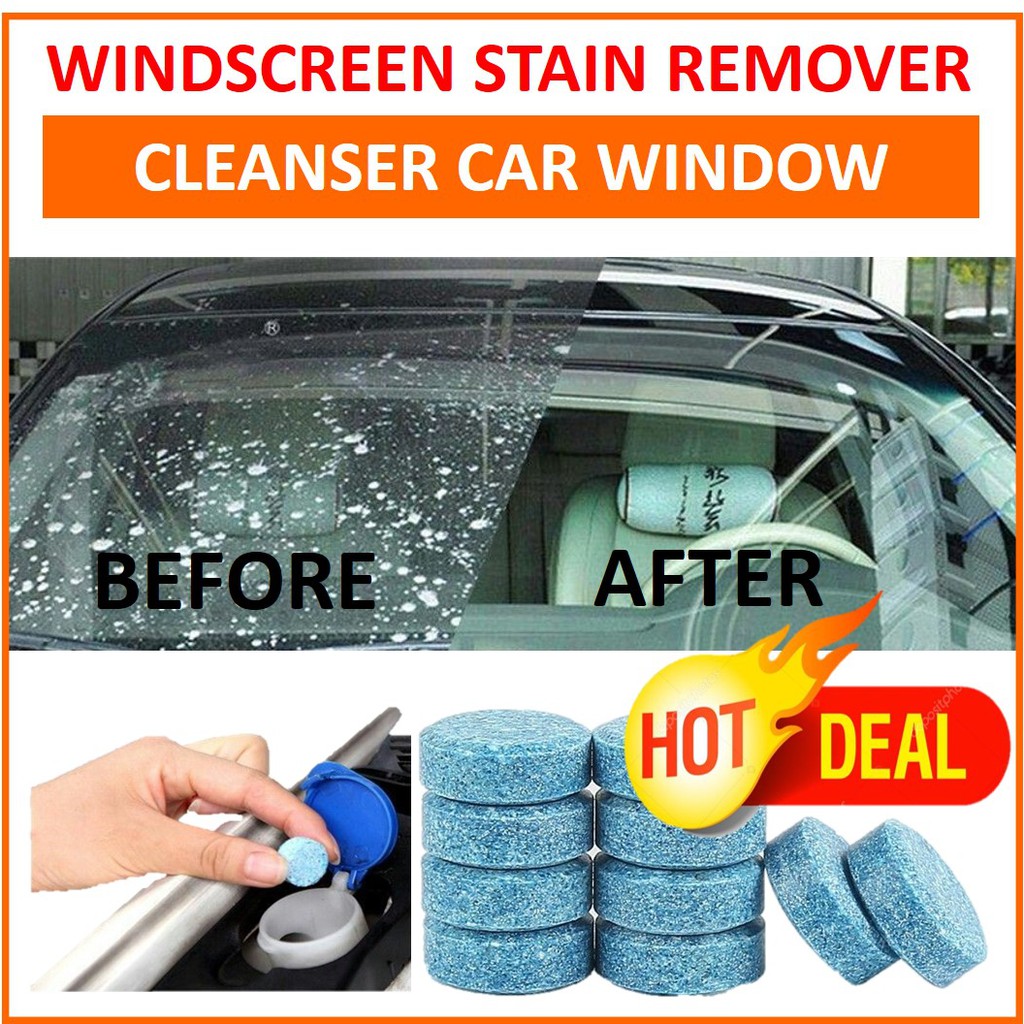 Ready Stock Car Windscreen Watermark Remover Cleanser Windscreen Pencuci Cermin Kereta Shopee Malaysia