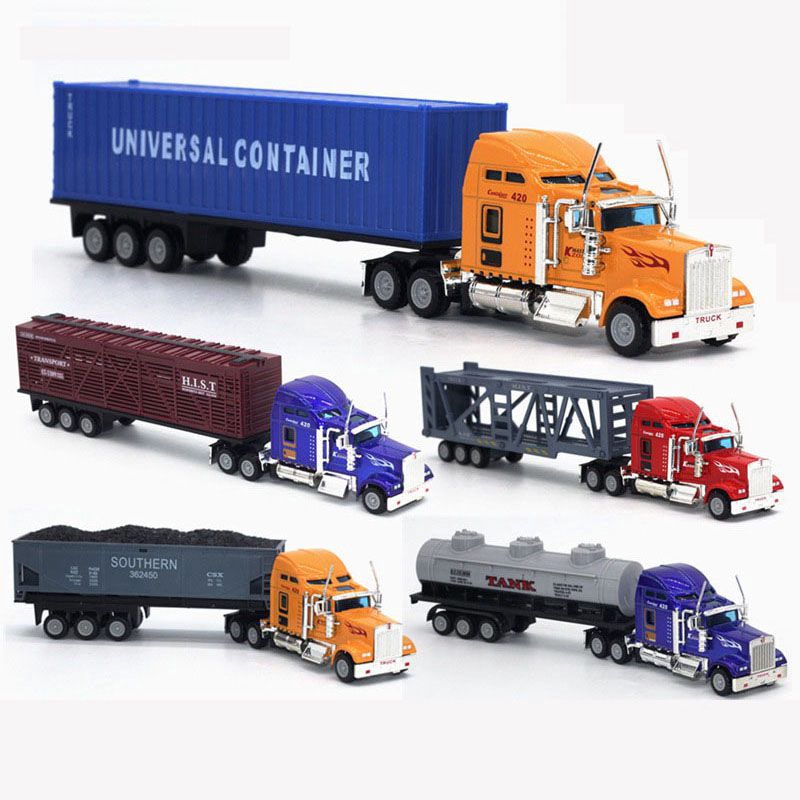 metal toy trucks and trailers