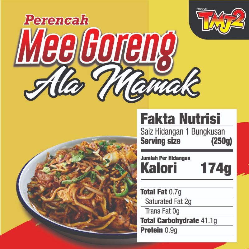 Pes Mee Goreng Mamak Tmj 2 Shopee Malaysia