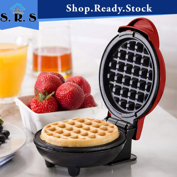 SRS_Electric Waffles Maker Bubble Egg Cake Oven Breakfast Waffle Machine Egg Cake Oven Pan Eggette Machine Mini Waffle