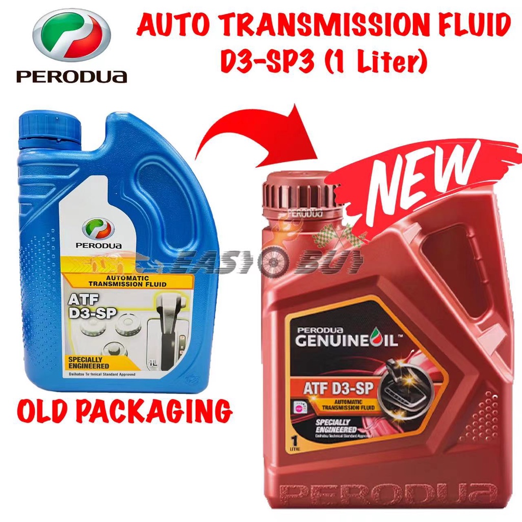 Perodua ATF SP3 Auto Transmission Fluid GEAR Oil (1L) Myvi Lagi Best