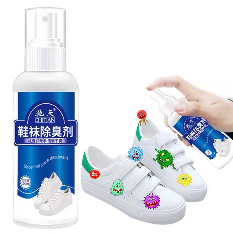Foot odor remover deodorant to eliminate odor foot sweat spray Shopee