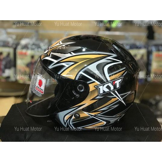 Kyt Hellcat Bike In Black Gold Shopee Malaysia