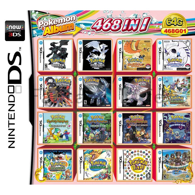 3ds multi game cartridge