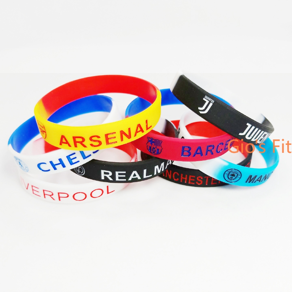 Jewellery & Watches Manchester United Football Soccer EPL Silicone Bracelet Wristband Strap