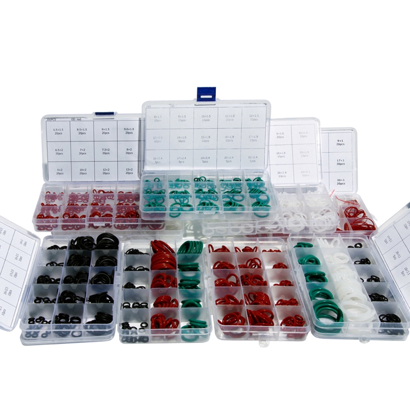 Colorful Rubber Silicon O Rings Seal Kit Oil O Ring Seal Set Oring Rubber Seal With Plastic Case Shopee Malaysia