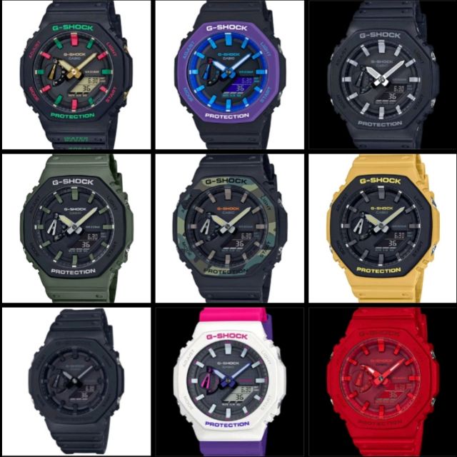 G SHOCK TMJ GA2100 Complete set High Quality Ready Stock Malaysia ...