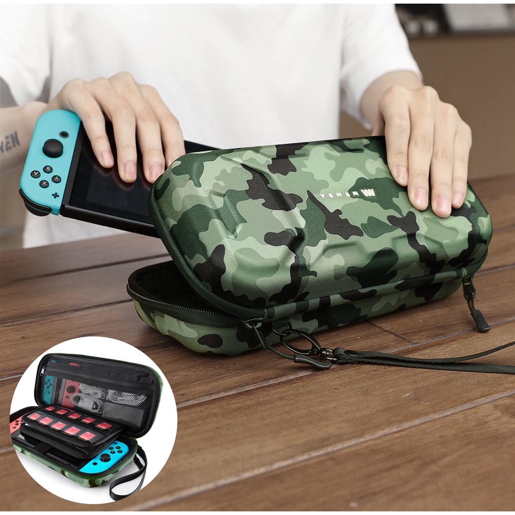 Chup Dulu Mumba Nintendo Switch Camouflage Carrying Case Deluxe