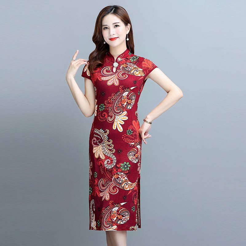 cheongsam cocktail dress