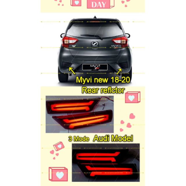 Perodua #Myvi new 18 19 20 #Bezza 3 in 1 Mode #Bumper # 