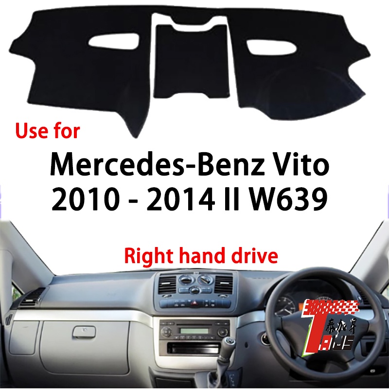 TAIJS Factory Leather Car Dashboard cover For MercedesBenz Vito 2010