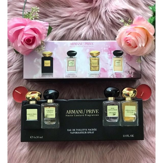 Armani Prive Mini Perfume Gift Set 4 In 1 | Shopee Malaysia
