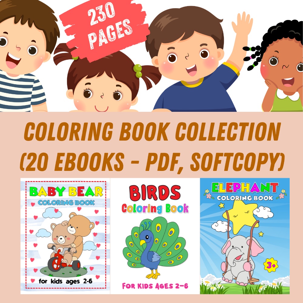 Coloring Book Collection for Kids | Coloring Activities for