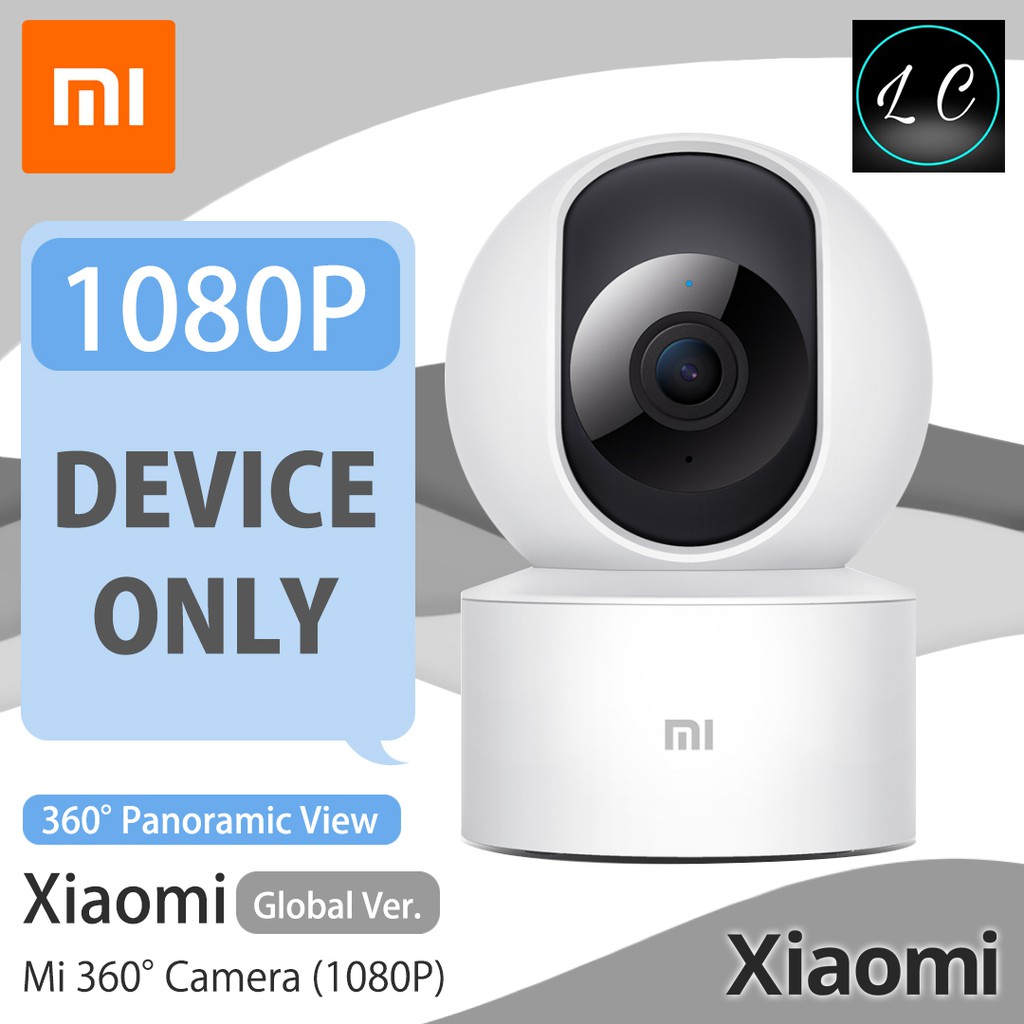 Xiaomi Original Mi Smart 360° Camera 1080P HD Night Vision 360° Horizontal Security Surveillance Wifi Camera