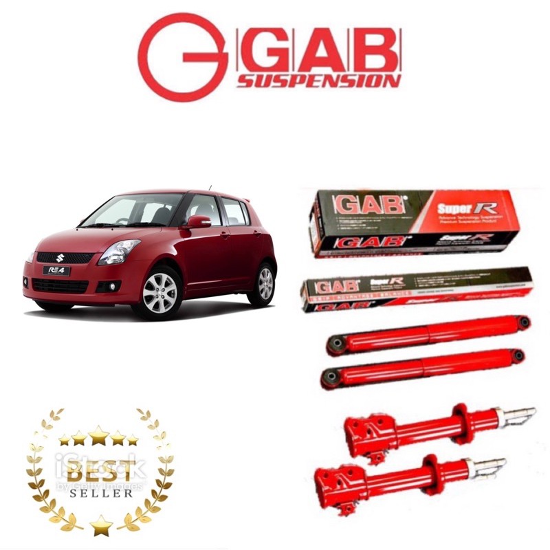 Gab Super Heavy Duty Sport Absorber Suzuki Swift Rs413 415 Shopee Malaysia