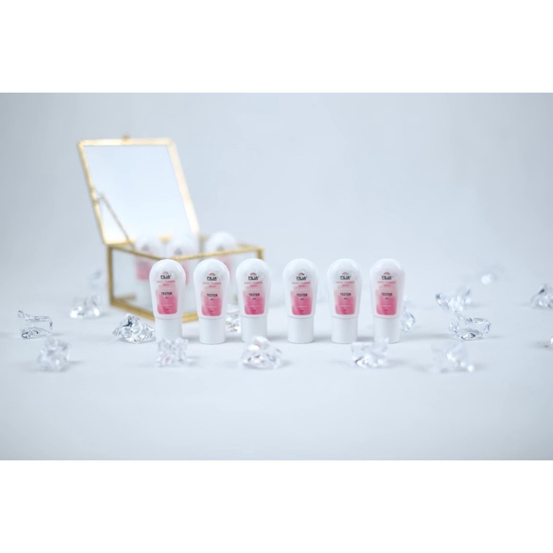 Tester Magic Feminine Wash FILIA( Senggugut Gatal2 Fit MissV Buasir Luka Panau Ubat demam baby Anak Keputihan teruk Haid
