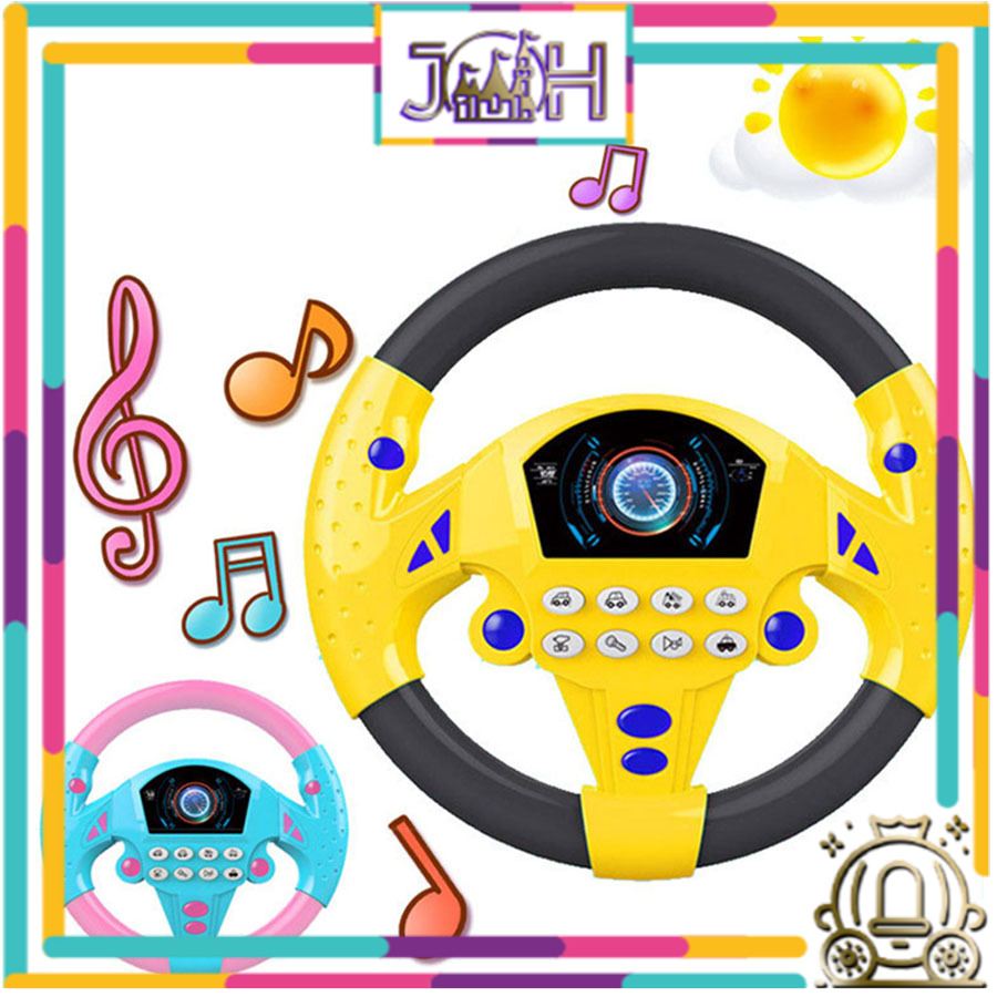 Early Childhood Education Music Simulation Phone Inertial Pull-Back Car Light Music Player