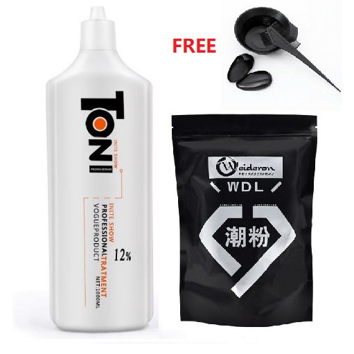 Buy 潮粉 Bleaching Powder Developer Free Dye Hair Accessories