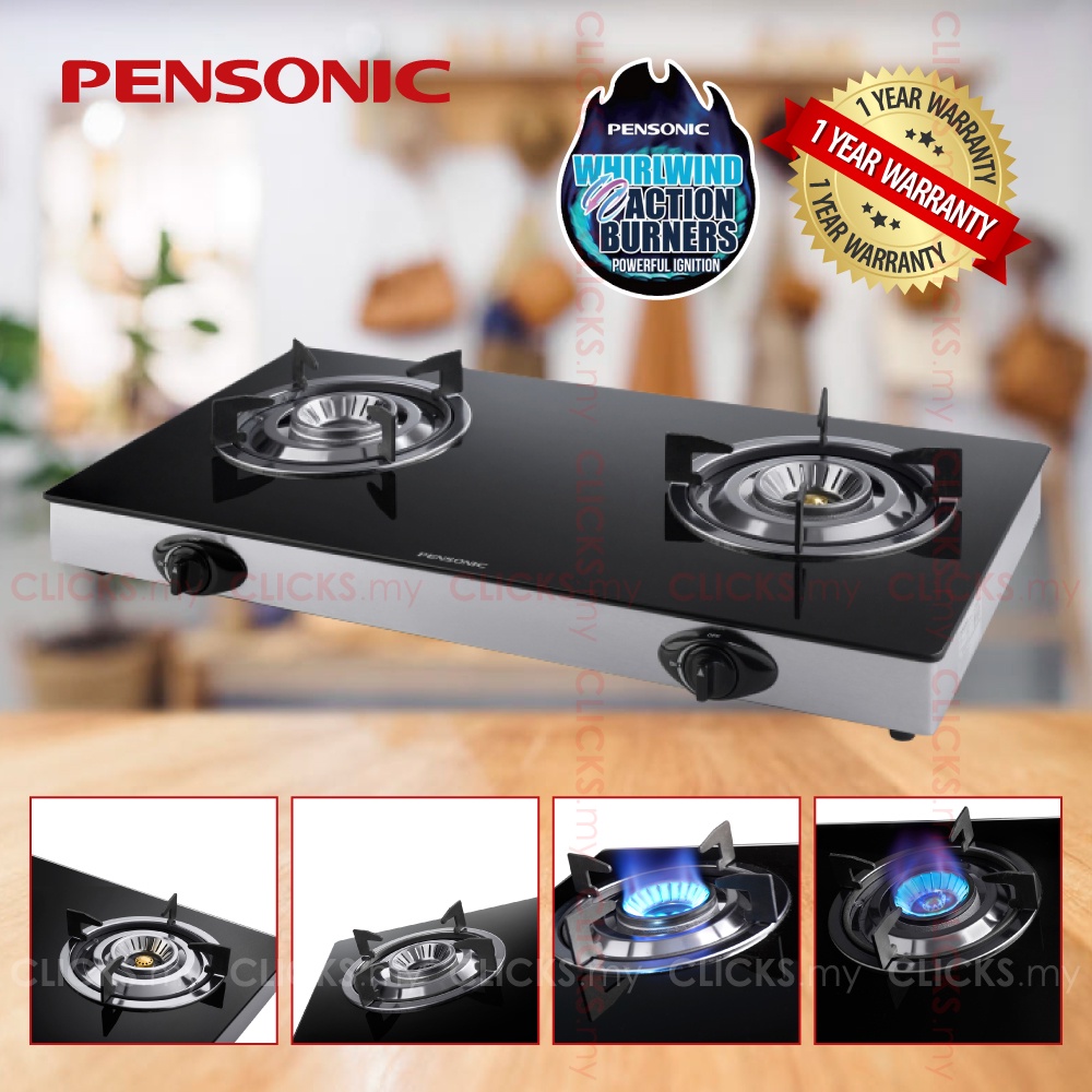Pensonic PGC2201G / Aiwa AGS1212G / Cornell CGSG122 2 Burners Gas