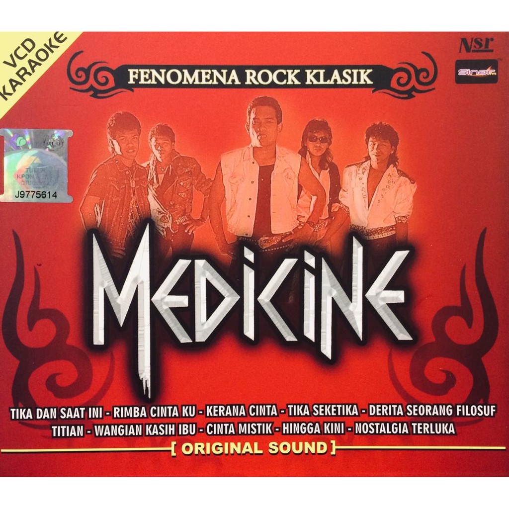 MEDICINEFenomena Rock Klasik (MTV KARAOKE VCD) Shopee Malaysia