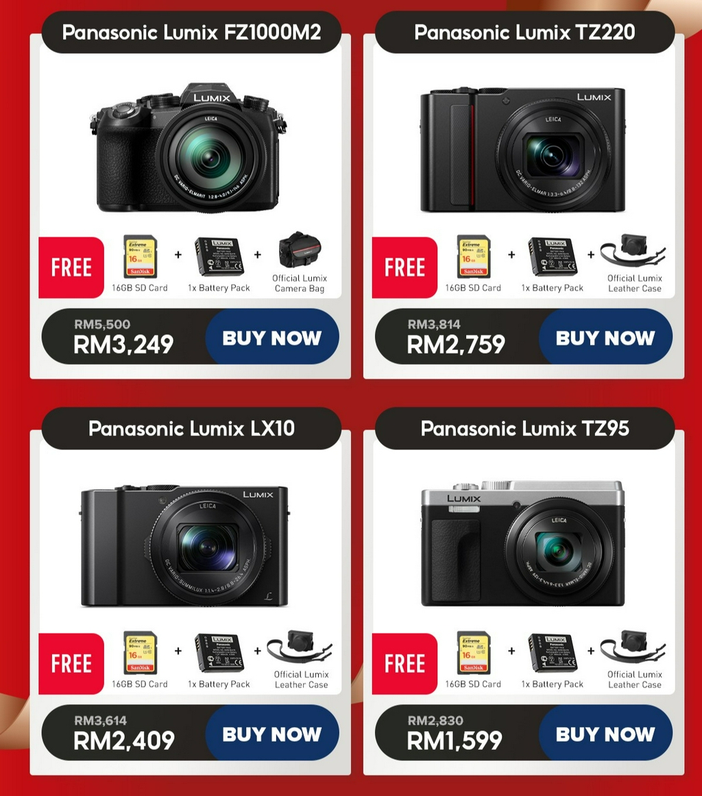 Panasonic Lumix Malaysia Official Store, Online Shop | Shopee Malaysia