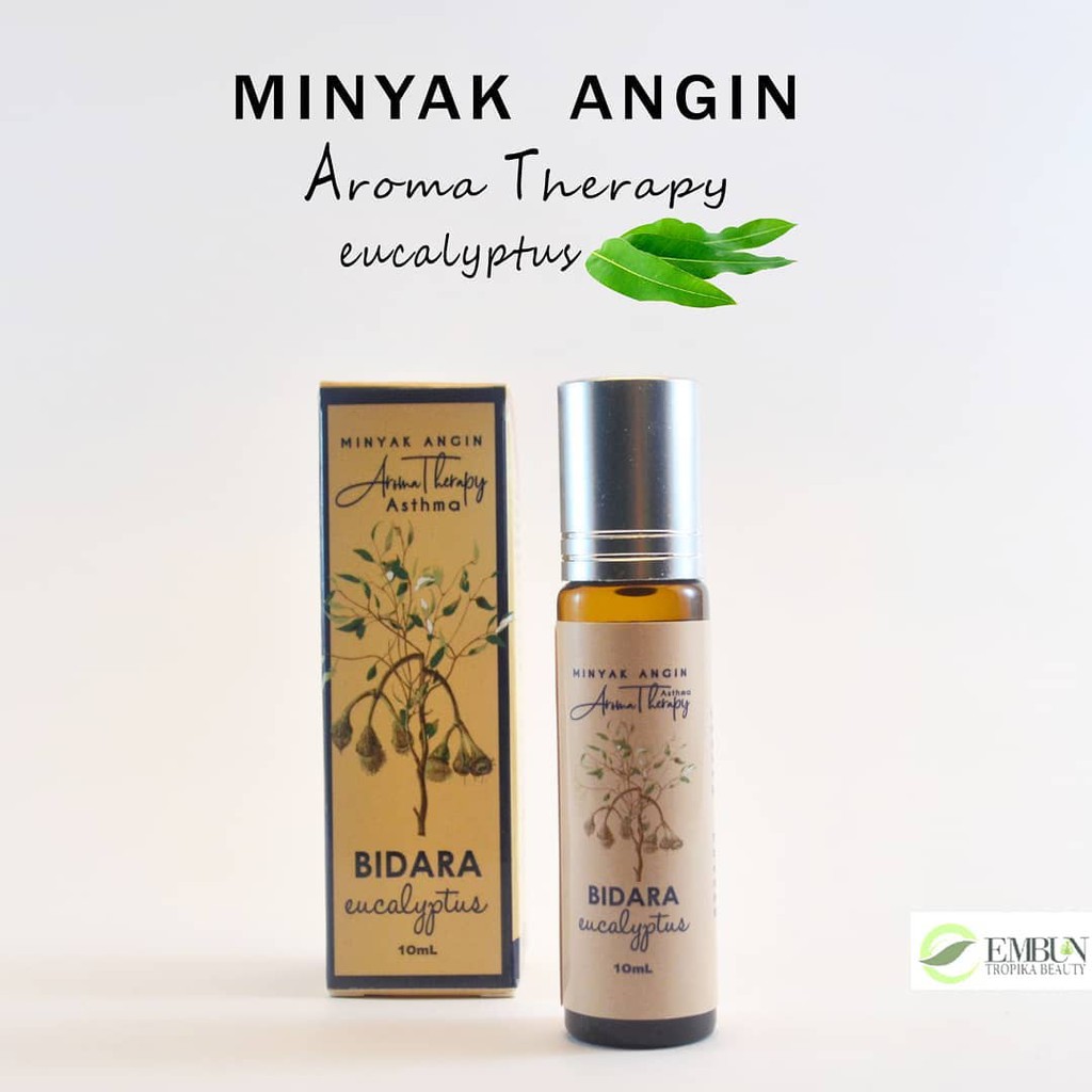 Roll On Minyak Aromaterapi Bidara Kayu Putih Eucalyptus 10 Ml Embun Tropika Beauty Shopee Malaysia