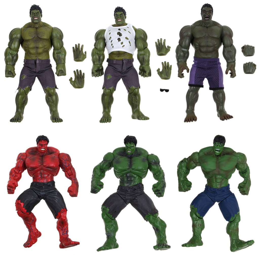 red hulk toy