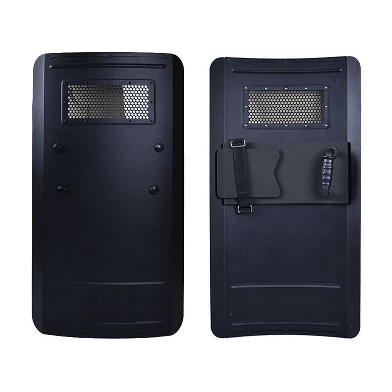 Aluminum Alloy Shield Metal Riot Shield Security Handheld Shield PC Riot Shield Handheld Shield Campus Protective Equipm