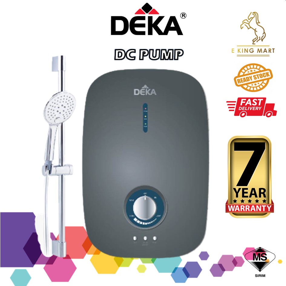 DEKA D50 (NO PUMP) / E800 (DC PUMP) Instant Water heater Hot Shower
