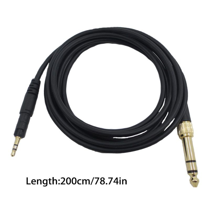 Audio-Technica Replacement Cable For Audio-Technica ATH-M50X M40X M60X M70X Headphones 6.35mm 