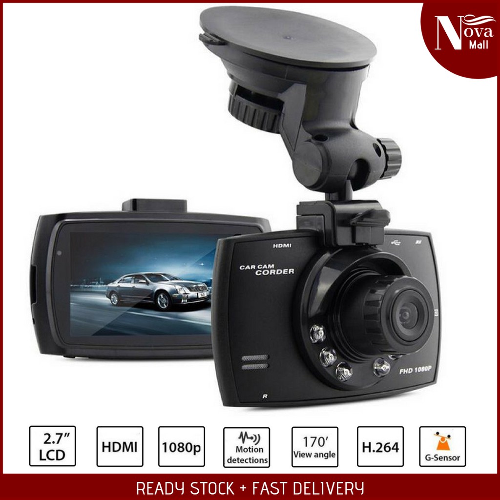 Car Camcorder G30 Full HD 1080p 2.7 inch TFT LCD Car Video Recorder DVR