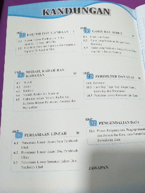 Jawapan Modul Versatil Matematik Tingkatan 1  malaykufa