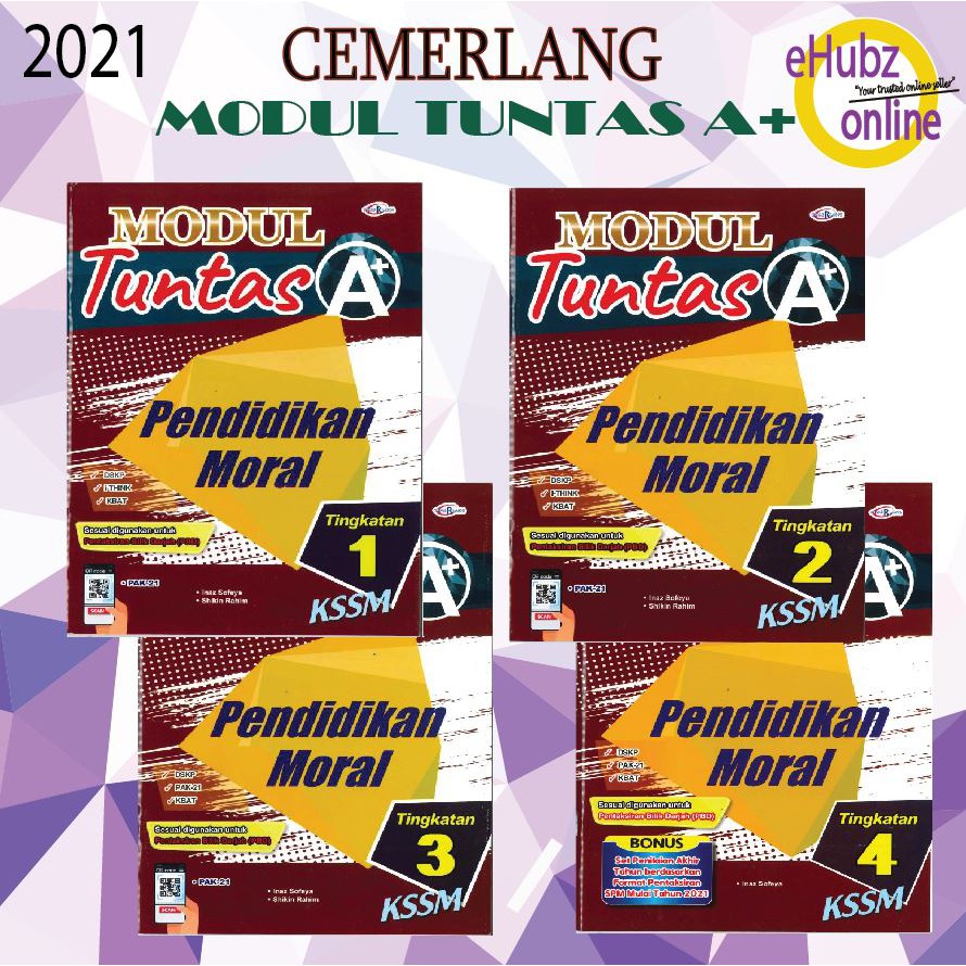 Buy [EHUBZ] MODUL TUNTAS A+ PENDIDIKAN MORAL KSSM TINGKATAN 1,2,3,4