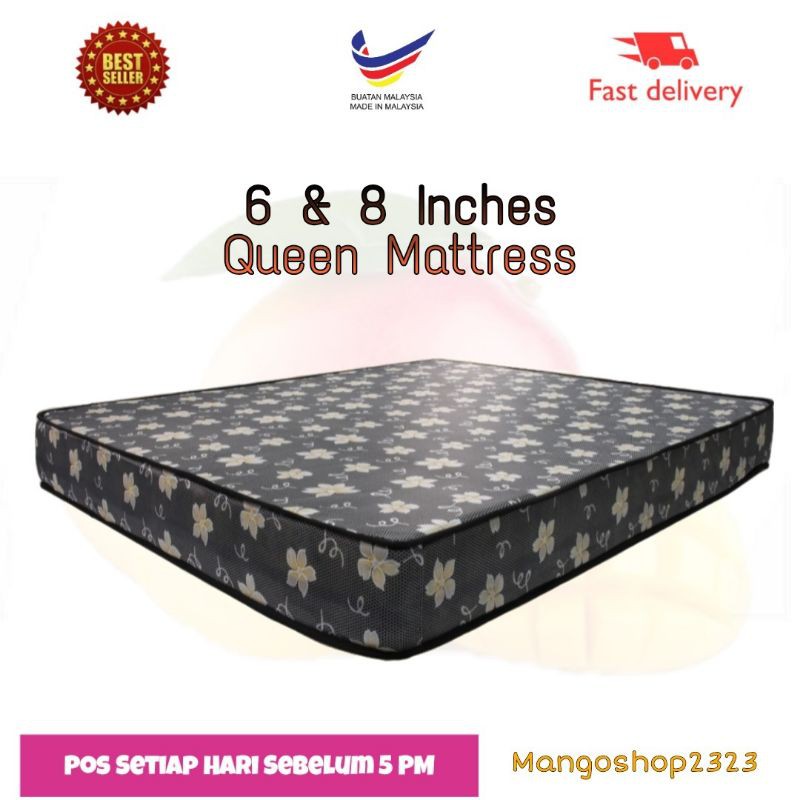 Saiz Tilam Queen Dalam Cm