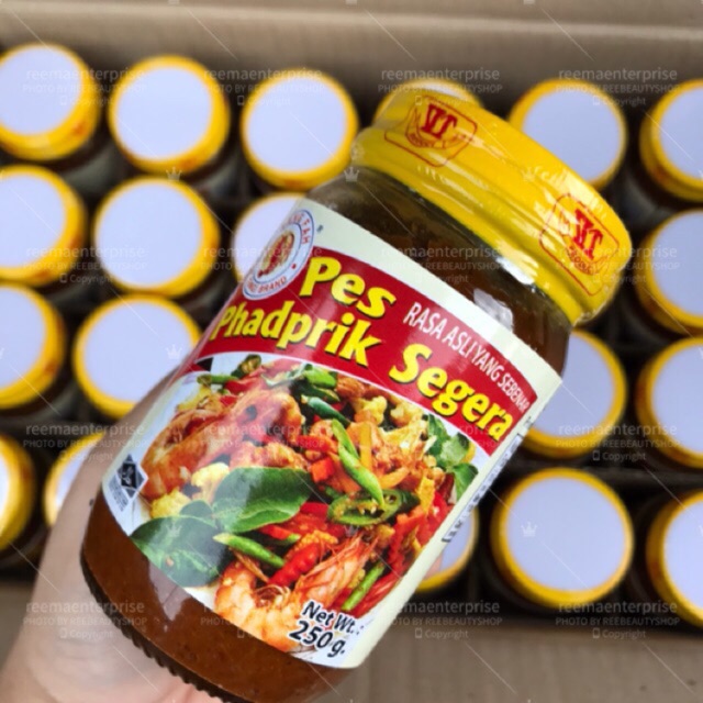 Pes Padprik Halal Phadprik Paste Instant 250g Pes Segera Thailand