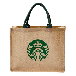 reusable shopper bag starbucks large