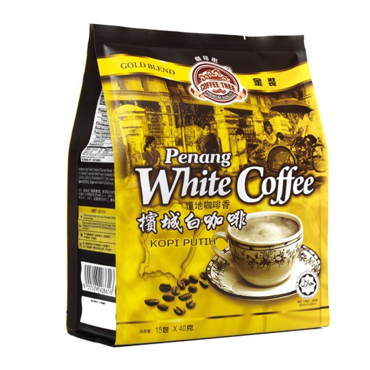 COFFEE TREE Penang White Coffee Gold Blend 15sachets (Sugar 40g/No Sugar 30g) HALAL by PenangToGo