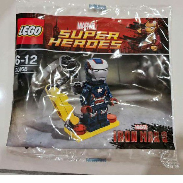 LEGO 30168 MARVEL SUPER HEROES - Exclusive Iron Patriot (NEW) | Shopee ...