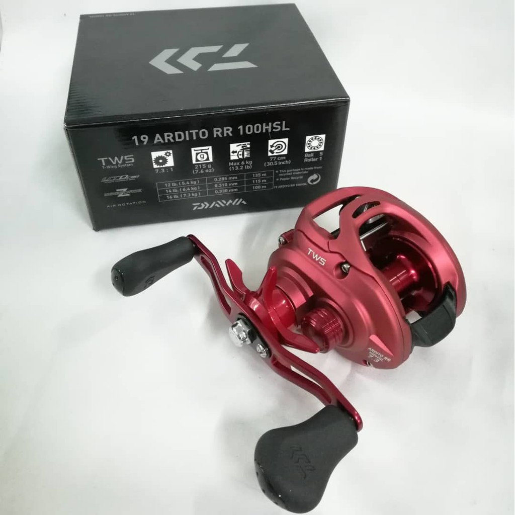 daiwa ardito baitcasting reel