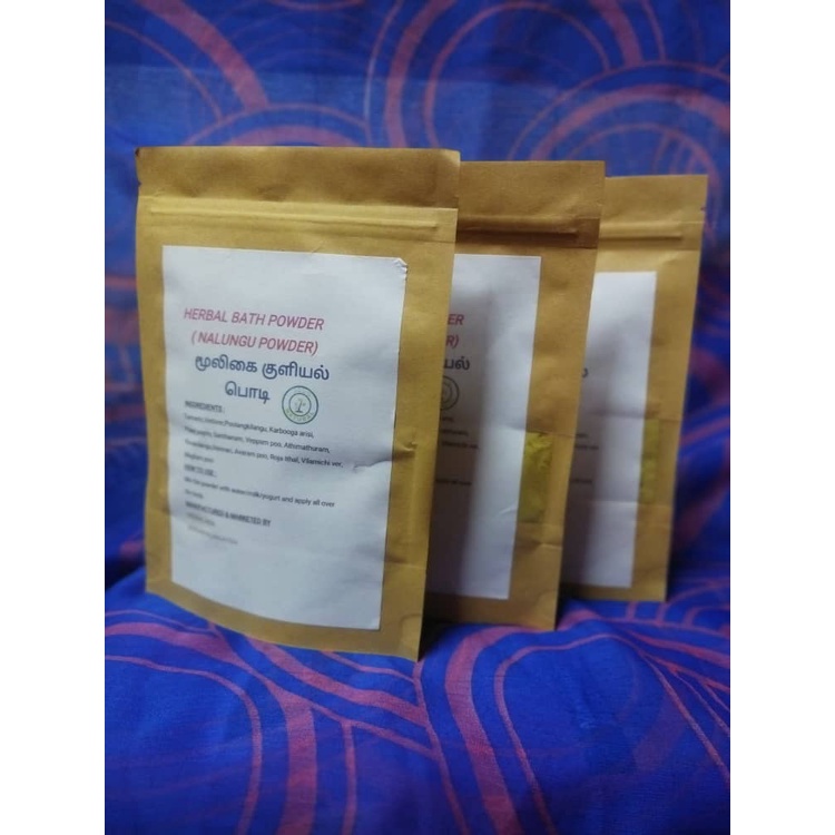 The Ayurvedic Herbal Bath Powder 100gm (ready stock) | Shopee Malaysia