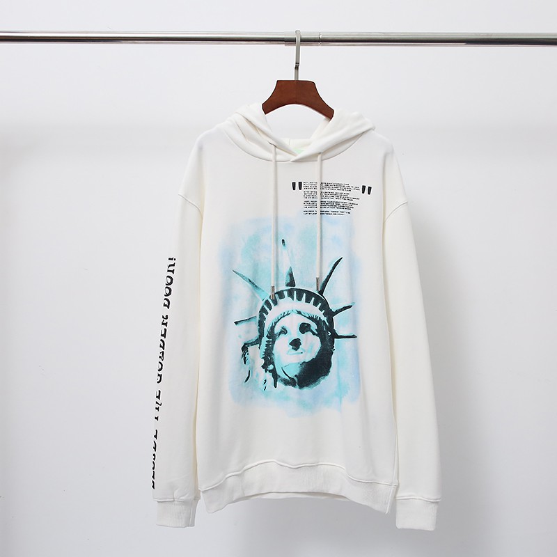 off white statue of liberty sweatshirt