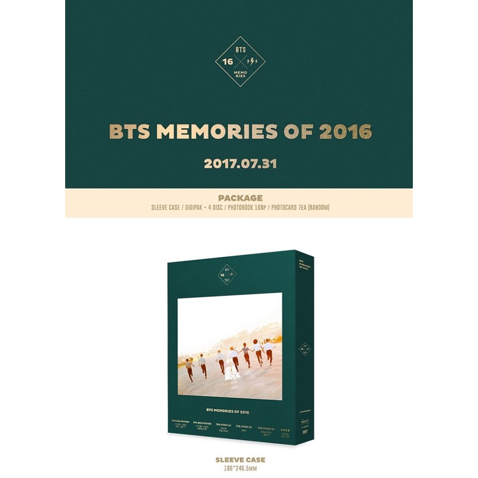 Bts Memories Of 16 Shopee Malaysia