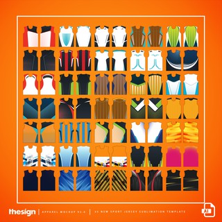 Download 100 Design Template Sublimation Illustrator + 36 Apparel ...