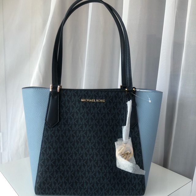 michael kors kimberly small bonded tote