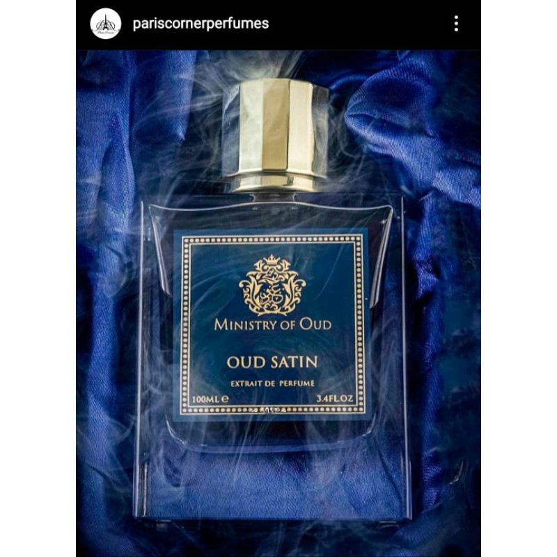 Oud Satin ministry of oud by paris corner perfumes dupe of MFK Oud