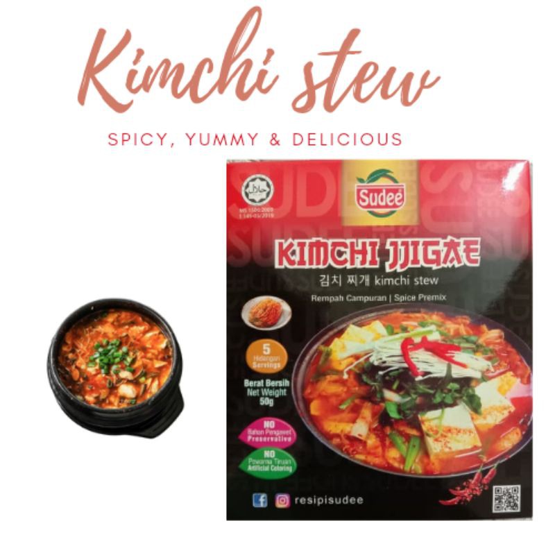 Sudee Kimchi Jjigae Kimchi Stew Korean Delight Mudah Ringkas Pantas Masakan Korea Shopee Malaysia